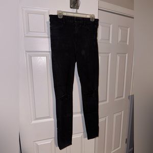 American Eagle super high rise jeggings